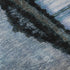 5' X 8' Blue And Charcoal Abstract Washable Area Rug With UV Protection