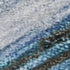 9' X 12' Blue And Charcoal Abstract Washable Area Rug With UV Protection