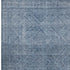 8' X 10' Blue And Gray Geometric Washable Area Rug With UV Protection