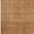 8' X 10' Copper And Rust Geometric Washable Area Rug With UV Protection