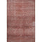 8' X 10' Pink And Mauve Geometric Washable Area Rug With UV Protection