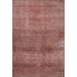 8' X 10' Pink And Mauve Geometric Washable Area Rug With UV Protection