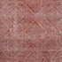 8' X 10' Pink And Mauve Geometric Washable Area Rug With UV Protection