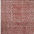 8' X 10' Pink And Mauve Geometric Washable Area Rug With UV Protection