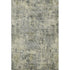 5' X 8' Pewter And Beige Abstract Washable Area Rug With UV Protection