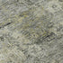 5' X 8' Pewter And Beige Abstract Washable Area Rug With UV Protection