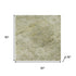 5' X 8' Sage And Beige Abstract Washable Area Rug With UV Protection