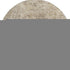 8' Taupe And Beige Abstract Washable Round Rug With UV Protection