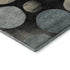 5' X 8' Black And Taupe Geometric Washable Area Rug With UV Protection