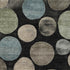 8' X 10' Black And Taupe Geometric Washable Area Rug With UV Protection