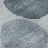 5' X 8' Blue And Gray Geometric Washable Area Rug With UV Protection