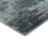 5' X 8' Teal And Aqua Abstract Washable Area Rug With UV Protection