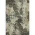 5' X 8' Brown And Beige Abstract Washable Area Rug With UV Protection