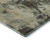 8' X 10' Brown And Beige Abstract Washable Area Rug With UV Protection