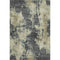 5' X 8' Gray And Beige Abstract Washable Area Rug With UV Protection