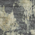 5' X 8' Gray And Beige Abstract Washable Area Rug With UV Protection