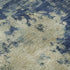 5' X 8' Navy Blue And Beige Abstract Washable Area Rug With UV Protection