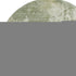 8' Sage And Beige Abstract Washable Round Rug With UV Protection