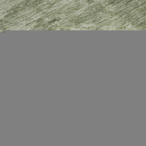 8' Sage And Beige Abstract Washable Round Rug With UV Protection
