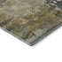 5' X 8' Gray And Beige Abstract Washable Area Rug With UV Protection