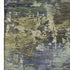 5' X 8' Purple And Beige Abstract Washable Area Rug With UV Protection