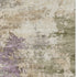 5' X 8' Beige And Purple Abstract Washable Area Rug With UV Protection