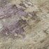 5' X 8' Beige And Purple Abstract Washable Area Rug With UV Protection