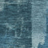 5' X 8' Blue And Denim Blue Abstract Washable Area Rug With UV Protection