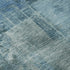 8' X 10' Blue And Denim Blue Abstract Washable Area Rug With UV Protection