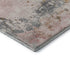 8' X 10' Pink And Copper Abstract Washable Area Rug With UV Protection