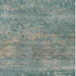 8' X 10' Aqua And Beige Abstract Washable Area Rug With UV Protection