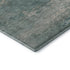 8' X 10' Aqua And Beige Abstract Washable Area Rug With UV Protection