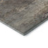 5' X 8' Brown And Gray Abstract Washable Area Rug With UV Protection