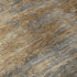 5' X 8' Brown And Gray Abstract Washable Area Rug With UV Protection
