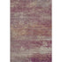 5' X 8' Merlot And Beige Abstract Washable Area Rug With UV Protection