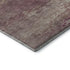 5' X 8' Merlot And Beige Abstract Washable Area Rug With UV Protection