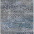 5' X 8' Pewter And Charcoal Abstract Washable Area Rug With UV Protection