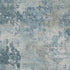 5' X 8' Teal And Taupe Abstract Washable Area Rug With UV Protection