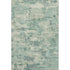 9' X 12' Teal And Linen Abstract Washable Area Rug With UV Protection