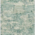 9' X 12' Teal And Linen Abstract Washable Area Rug With UV Protection