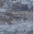 5' X 8' Blue And Charcoal Abstract Washable Area Rug With UV Protection