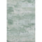 5' X 8' Mint Green And Pale Aqua Abstract Washable Area Rug With UV Protection