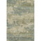 5' X 8' Pale Aqua And Beige Abstract Washable Area Rug With UV Protection