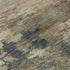 8' X 10' Teal And Beige Abstract Washable Area Rug With UV Protection