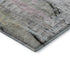 5' X 8' Blue And Black Abstract Washable Area Rug With UV Protection