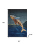 5' X 8' Blue And Brown Nautical Washable Area Rug With UV Protection