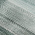 8' X 10' Teal And Ivory Striped Washable Area Rug With UV Protection