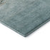8' X 10' Teal And Gold Nautical Washable Area Rug With UV Protection