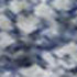 5' X 8' Blue And Ivory Abstract Washable Area Rug With UV Protection