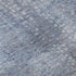 8' Blue And Ivory Abstract Washable Round Rug With UV Protection